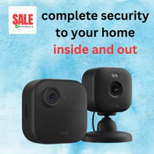Blink Outdoor 4 + Blink Mini 2 — Complete INDOOR/OUTDOOR Security cameras SYSTEM