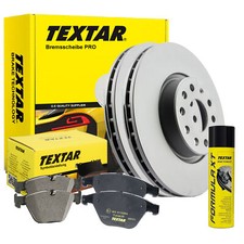 TEXTAR Bremsensatz WK MERCEDES SLK R170 VORN &Oslash;288mm Bremsenreiniger