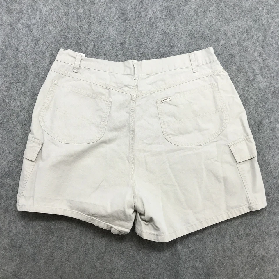 Pantalones Cortos Riders Mujer Talla 16 Caqui Carga Exterior Tostado Caqui 100% Algodón Foto 2 de 4