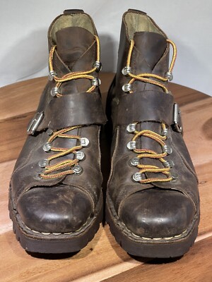 Bottes Paraboot Galibier Jannu Vintage - Taille 45 EU / 11 UK / 12 US, Marron, Neuf Avec Défauts