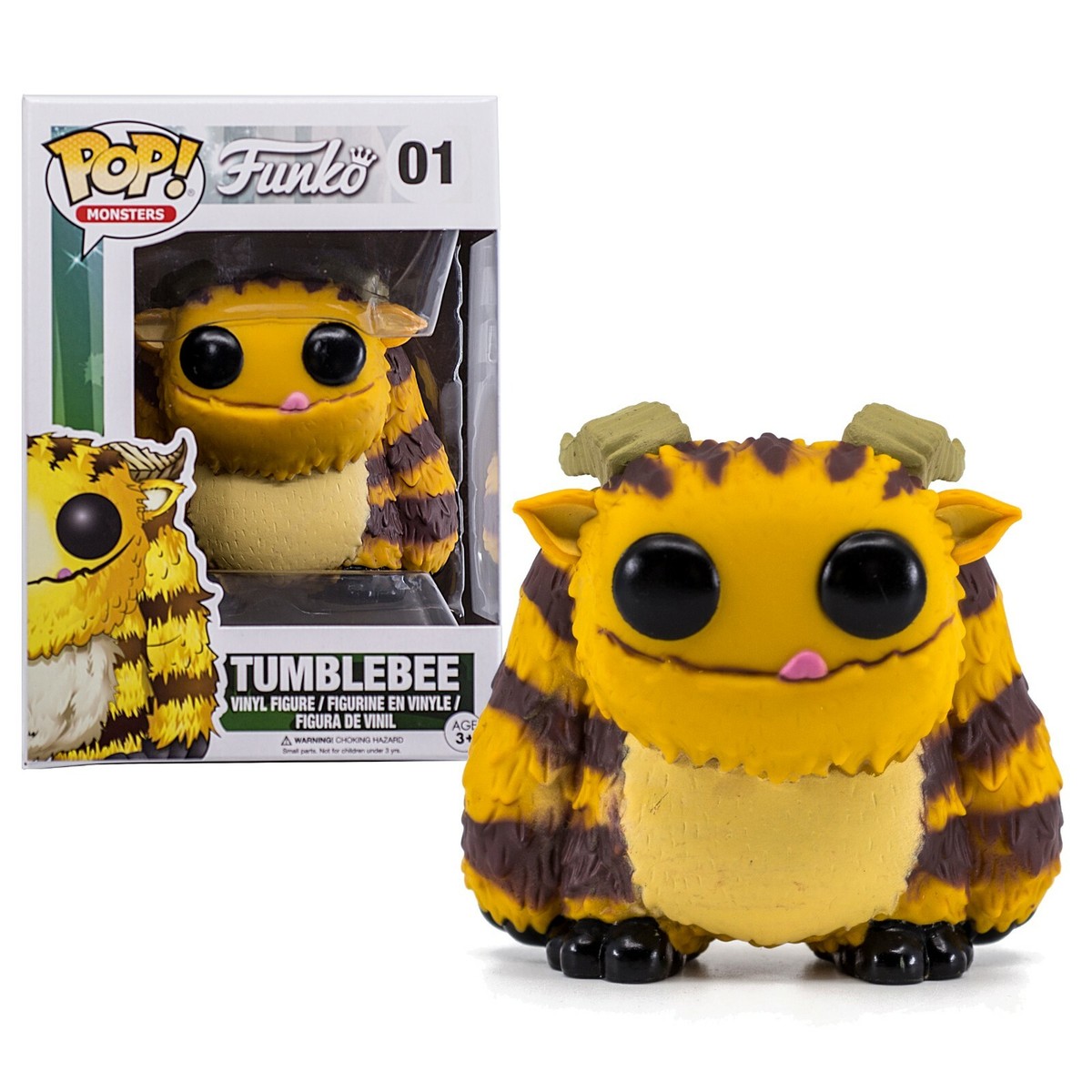 Wetmore Forest Tumblebee Funko Pop #01 Monsters Vinyl Figure Brand