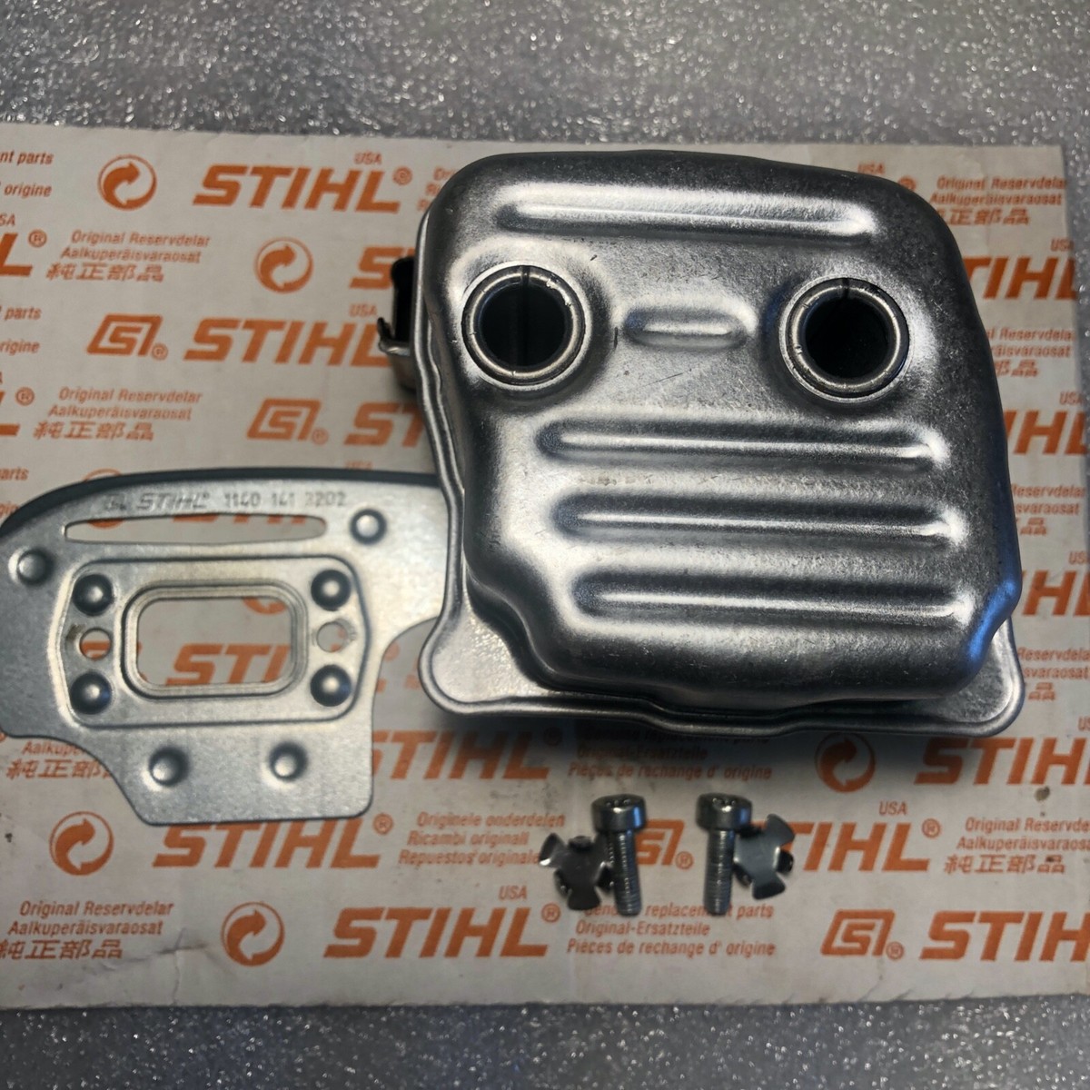 STIHL ms391 ms311 MS362 exhaust muffler 1140 140 0653 OEM (w