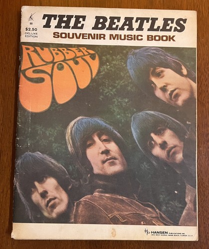 BEATLES RUBBER SOUL 1965 MUSIKBUCH.