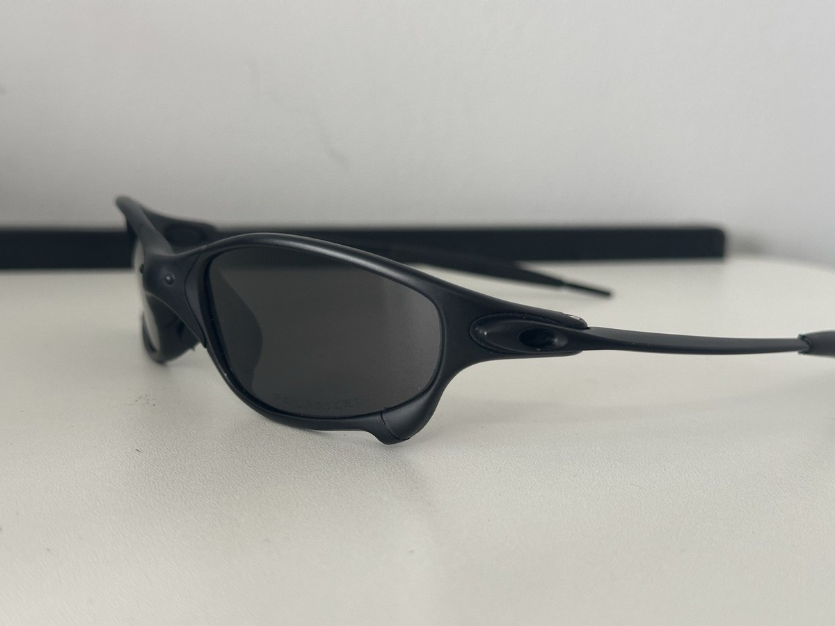 Oakley Juliet Vintage Metal Black Frame Black Polarized Lens