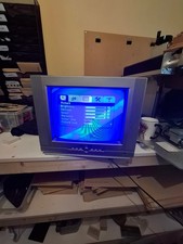 Accoustic Solutions Pequeño CRT TV Vintage Gaming Retro TV