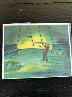 TMNT Original Animation Art Cel Casey Jones Ninja Turtles Cartoon Animation