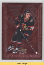 2024-25 Upper Deck Series 2 Fluorescence Red Zack Ostapchuk #F-3 READ 6cn