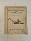 Vintage 1948 Massey Harris Self-Propelled Corn Picker Setting Up Service Manual