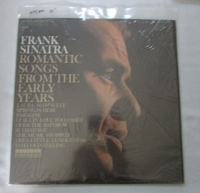 FRANK SINATRA ROMANTIC SONGS FROM THE EARLY YEARS NM/NM VINYL LP L4