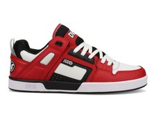 DVS Men's Comanche LT Skate Shoe Red/Black/White - DVF0001300-601, Red/Black/Whi