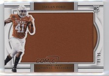 2024 National Treasures Collegiate Rookie Silhouettes 88/99 Jaylan Ford 0q0m