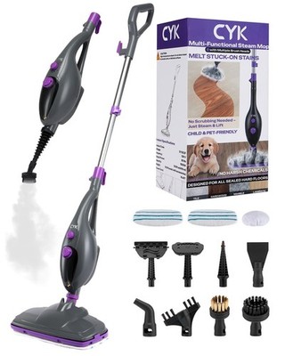 Steam Mops for Floor Cleaning, 12 in 1 Handheld Steam Cleaner for Home, Floor...