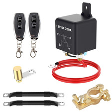 Top Post DC 12V 200A Remote Battery Disconnect Switch for Car Truck Vehicle Etc