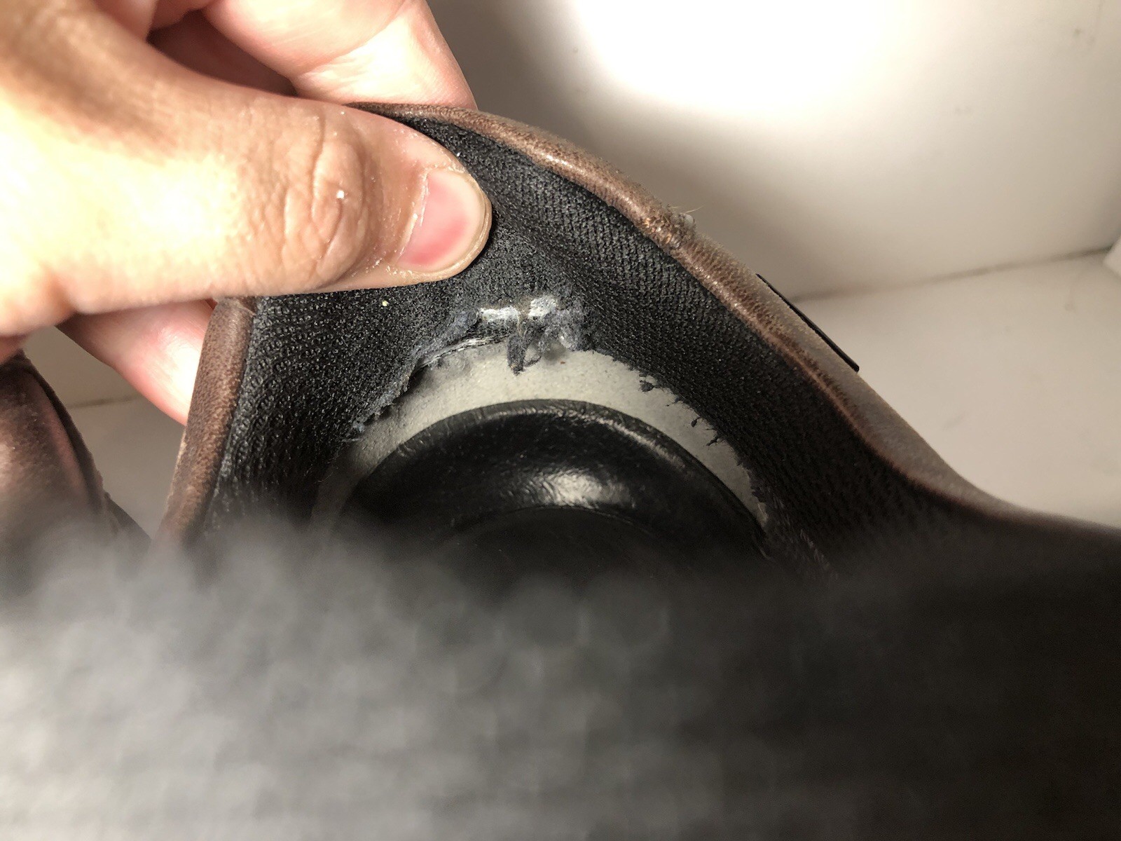 Scarpe da uomo KEEN NoPo Dry impermeabili basse escursionismo in pelle marrone taglia US 9 5