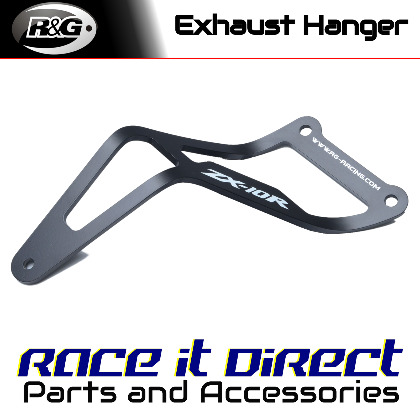 Exhaust Hangers for Kawasaki ZX10-R 2008-2010 R&G