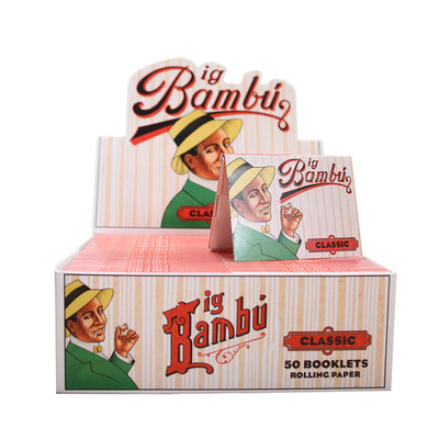 Big Bambu Classic Cigarette Rolling Papers! - 50 Packs!