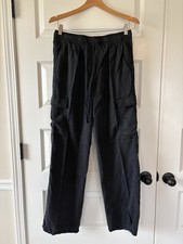 Social Standard by Sanctuary Black Cargo Pants Medium Athleisure Comfy Lounge