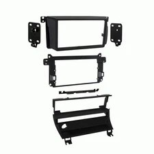 Metra 95-9311B Matte Black Double DIN Dash Kit for Select 1999-06 BMW Vehicles