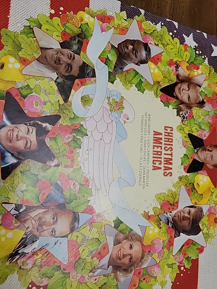 Various Artists CHRISTMAS AMERICA Capitol Records SL-6884 33 RPM Vinyl LP - Image 2 of 4