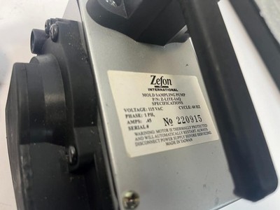 Zefon Z-LITE-IAQ Mold Air Sampling Pump w/ Flow Meter Tested Works Great