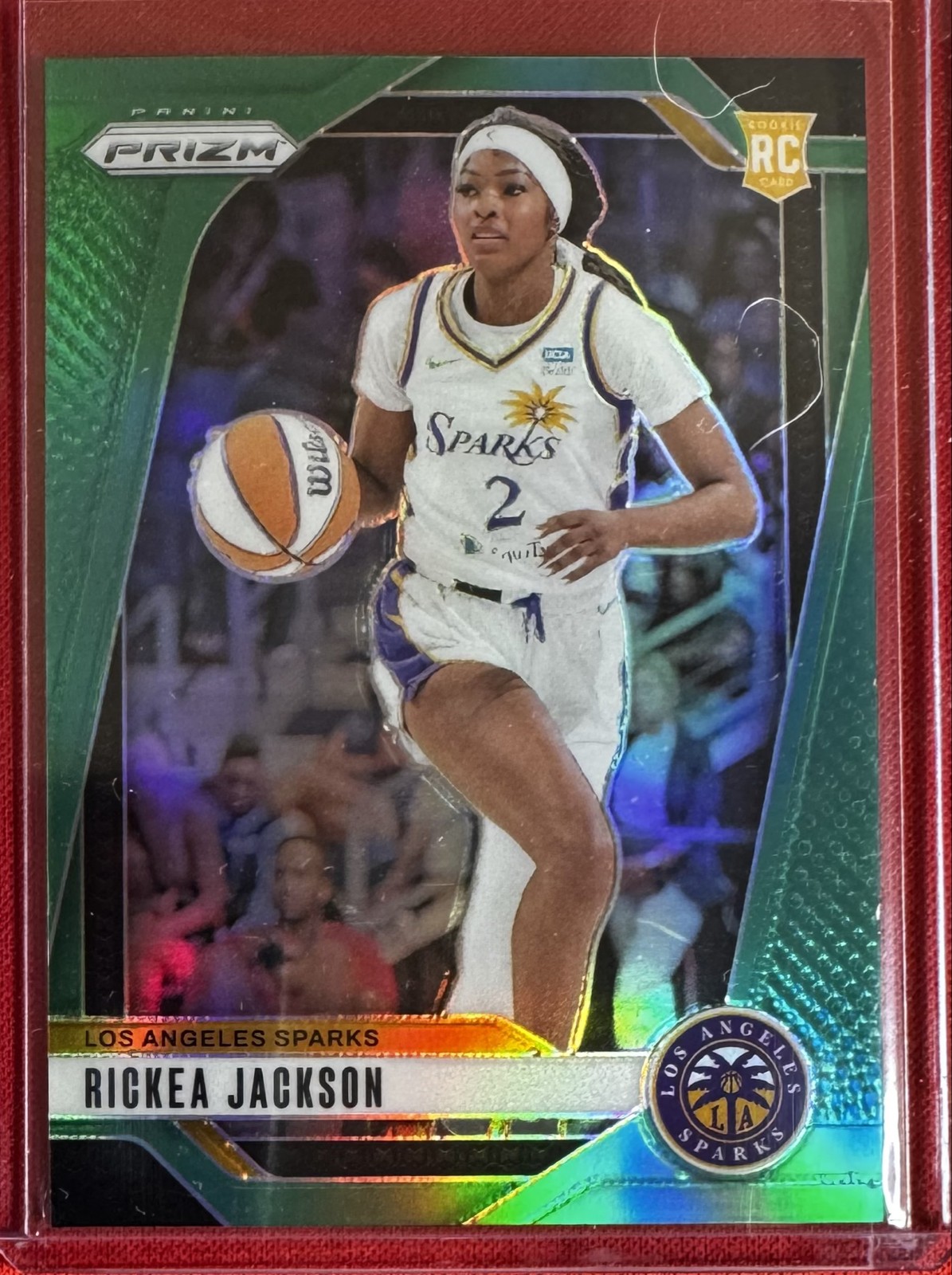 2024 Panini Prizm WNBA - Rickea Jackson #60 Green Prizm (RC)