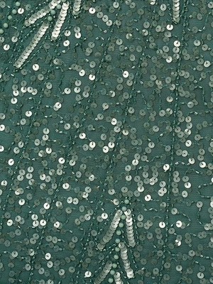 Adrianna Papell Womens Long Sleeve Bead Long Dress Green slate, 2, $349 |  eBay