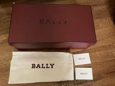 bally empty shoe box with 1 dust bag