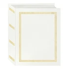 Pioneer Photo Albums A4-100 White Photo Album, 100 Pockets 4"x6"