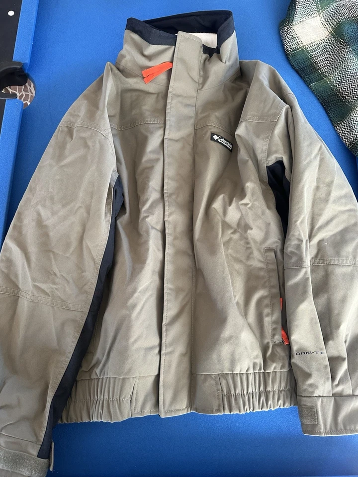 Chaqueta polar Columbia Bugaboo Interchange para hombre talla L beige con cremallera Foto 2 de 4