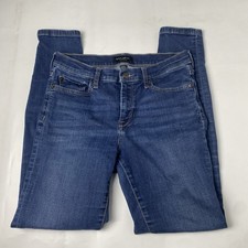 Banana Republic Women's Sculpt Skinny Blue Denim Jeans Stretch Size 27 / 4