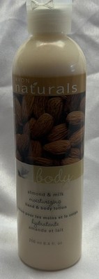 Avon Naturals Almond And Milk Moisturizing Hand And Body Lotion 8.4 FL Oz New