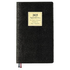 Daigo 2025 Planner Appointment Weekly Left Black E1300 2024 December Startfrom