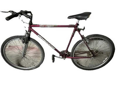 Mongoose Hill Topper Mountain Bike 26in Purple Cantilever Brake