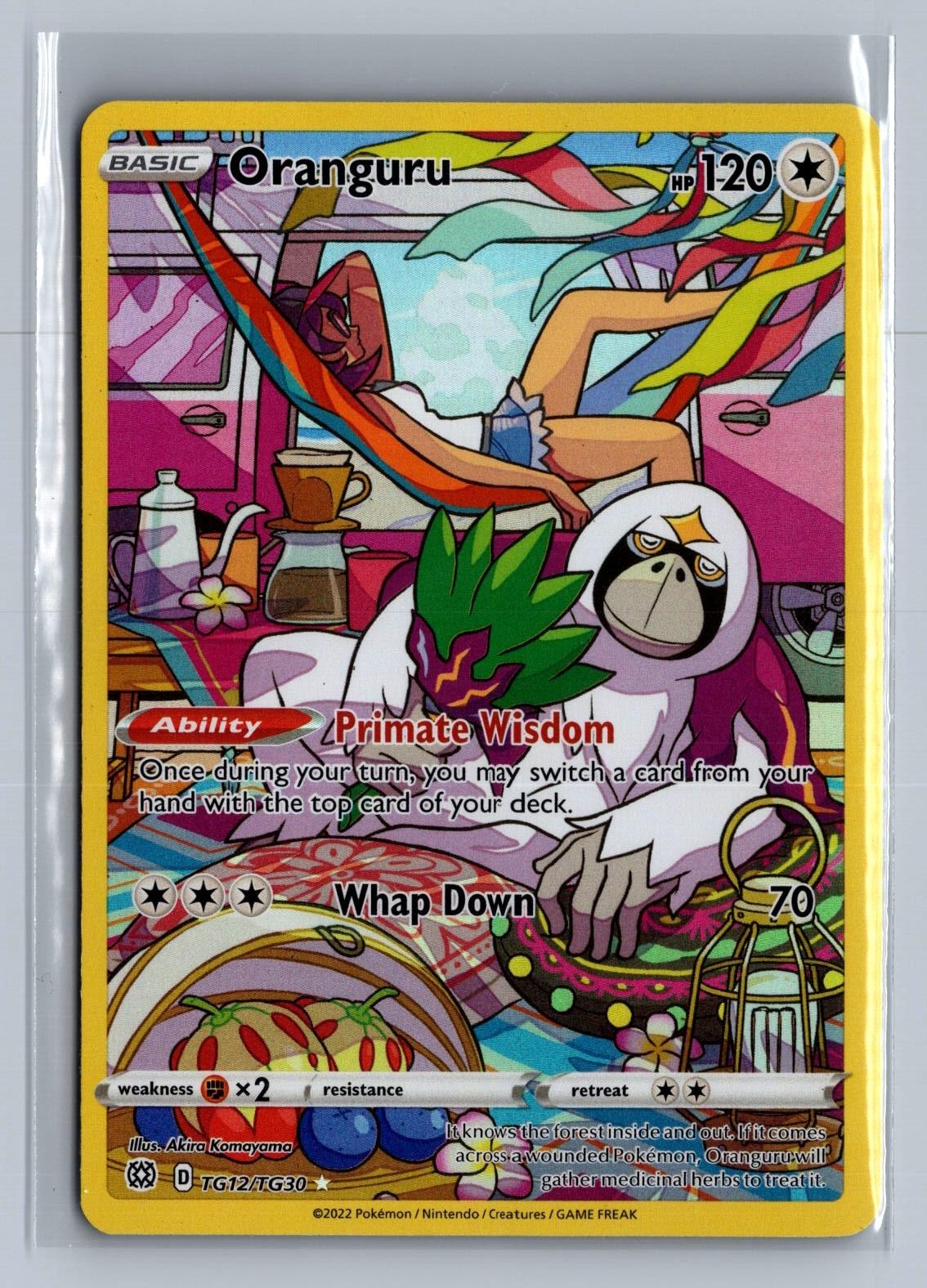 Oranguru TG12/TG30 Holo Brilliant Stars Trainer Gallery Pokemon NM/M
