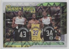 2020 NBA Hoops Jersey Swap Purple Explosion Giannis Antetokounmpo Kostas #9 04ag