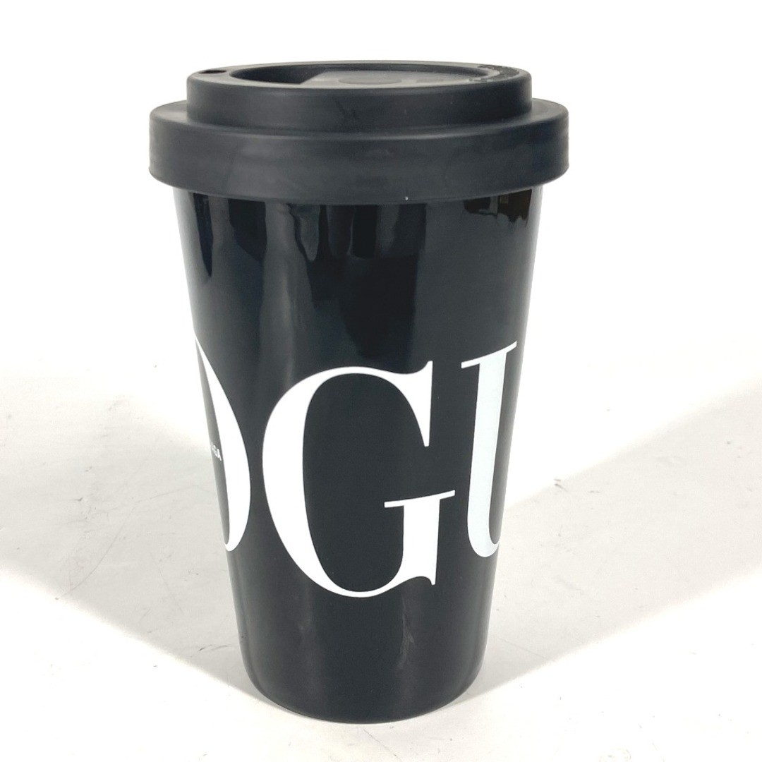 Balenciaga Vogue Logo Cup With Lid Tableware Interior Tumbler Pottery Black thumbnail 4