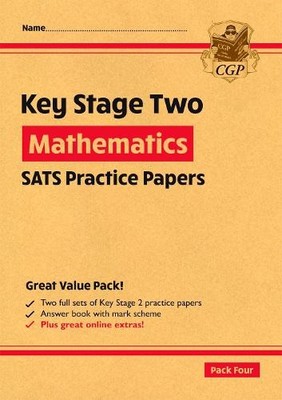 CGP Books KS2 Maths SATS Practice Papers: Pack 4 - for the (Mixed Media Product)