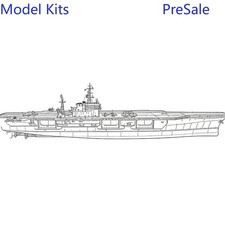 1:700 US Navy Kitty Hawk Class CV-66 Aircraft Carrier Water Line