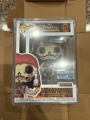 Funko Pop! Royalty Pirates of the Caribbean Jack Sparrow Skeleton LE 3500