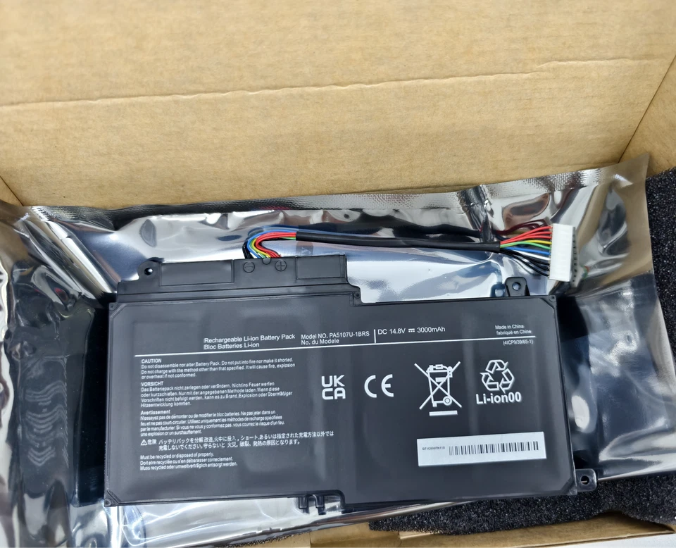 NUEVO LOTE PA5107U-1BRS Batería para TOSHIBA Satelite P50-A L40-A L50-A S55-A S40-A Foto 2 de 2