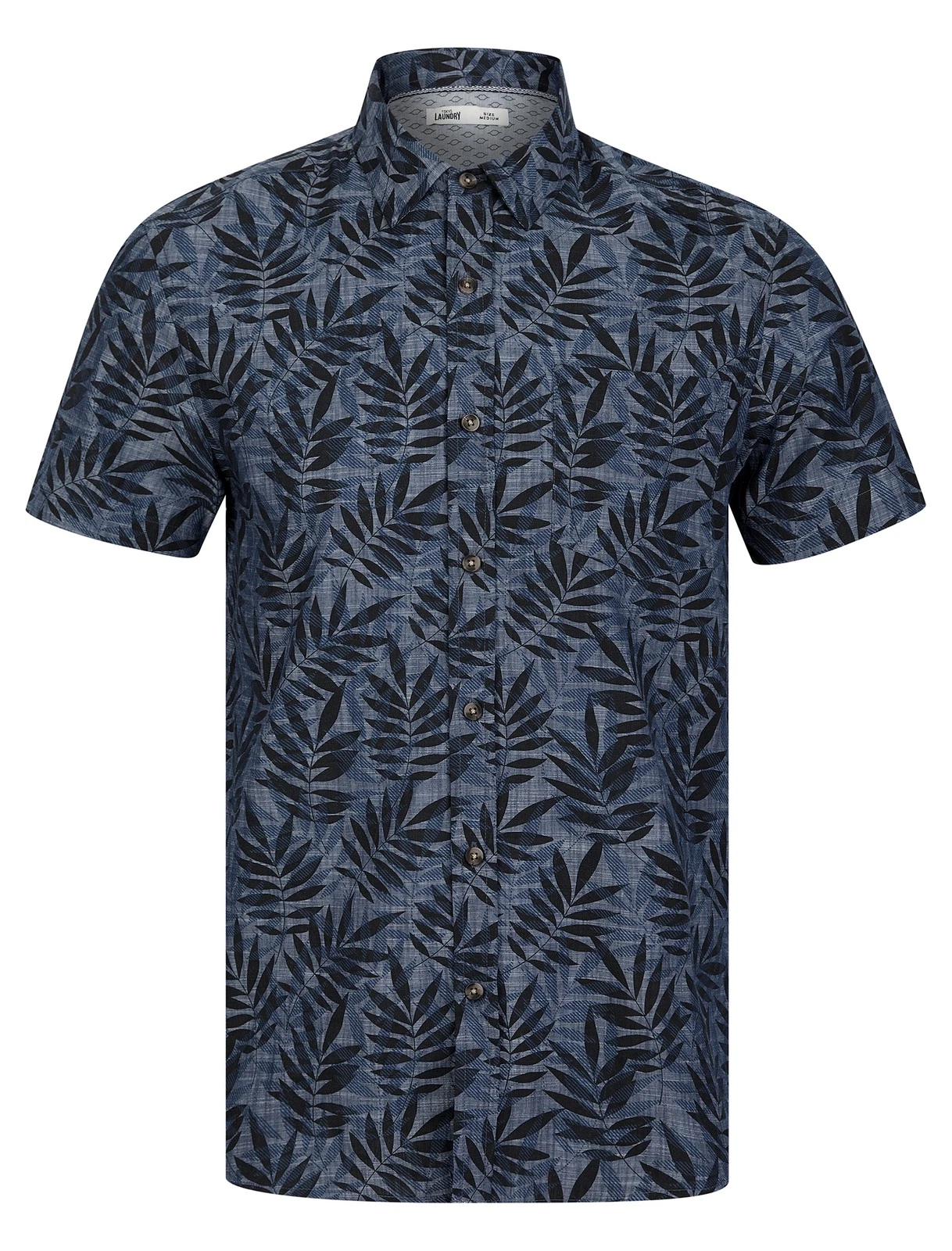 Tokyo Laundry Hawaiian Shirt Cotton Floral Print Short Sleeve Summer Holiday Top