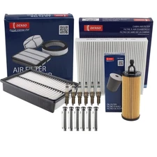 Denso Tune Up Kit 6 Spark Plug & Boots Kit for Chrysler 200 Dodge Journey 3.6 V6