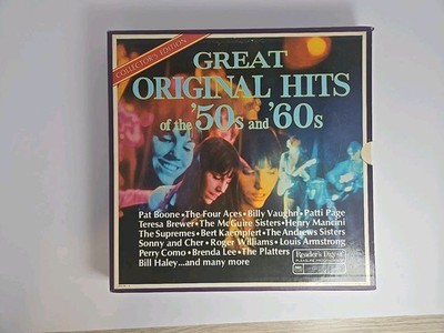 Reader's Digest GREAT ORIGINAL HITS OF THE 50s AND 60s 9 LP Box Set