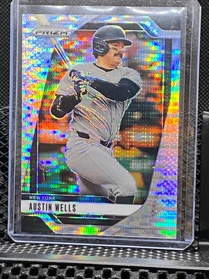 Austin Wells 2025 Prizm Pulsar Prizm #362/499 - #212 Yankees