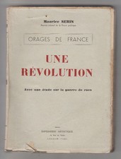 Maurice Verzellino Una Revolution Temporali De France Etude Guerre Strade 1945 -