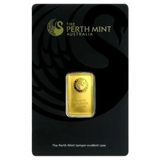 5 gram Gold Bar - The Perth Mint (In Assay) 4603.31 per troy oz
