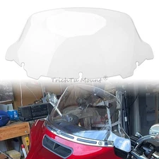 10.5" Wave Windshield Windscreen Fits for Harley Electra Glide FLHTK 2014-2025