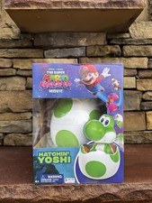 Super Mario Galaxy Movie Hatchin  Yoshi Lights Sounds Toy New In Box 