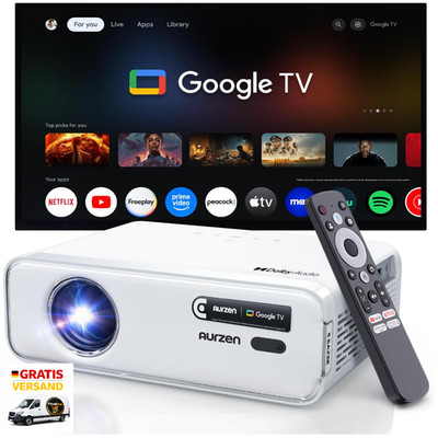 Beamer 4k Eazze D1g Google Tv Smart 1080p 200