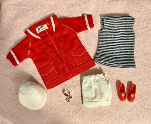 Vintage 1959 Barbie 'Resort Set' #963 Almost Complete & Mint